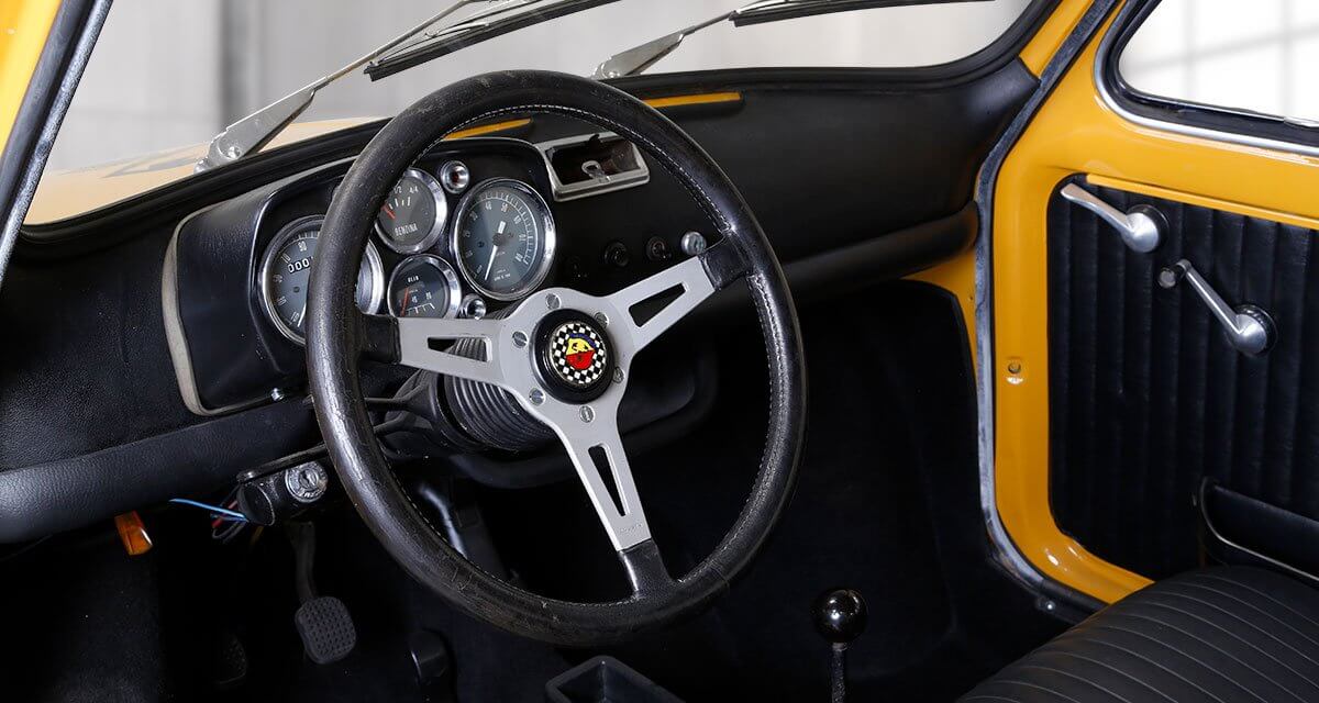 squadra collection fiat abarth 595 ss competizione interior
