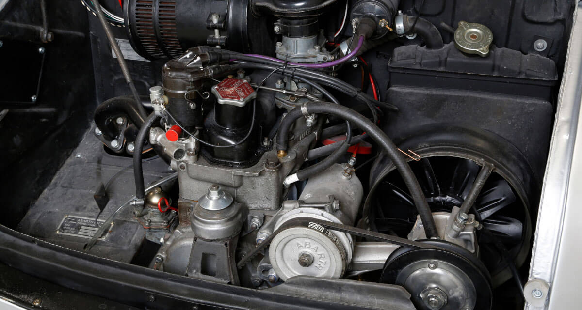squadra collection fiat abarth 750 gt viotti engine