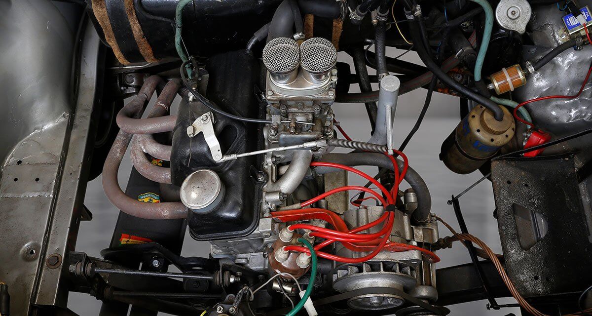 squadra collection ssimca abarth 1150 ss corsa engine