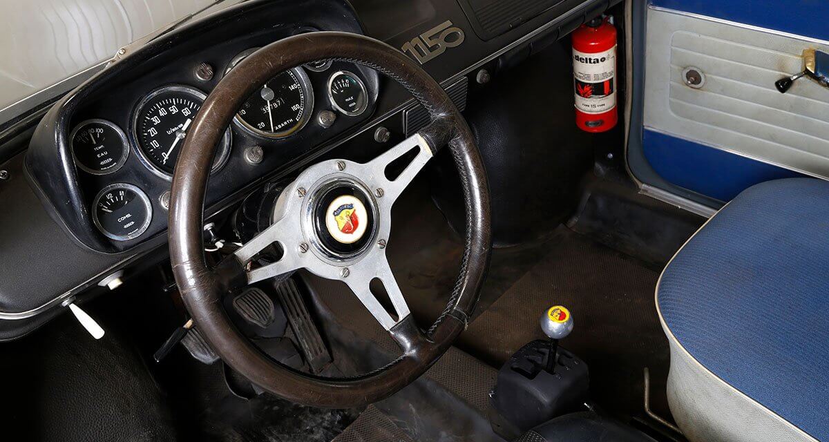 squadra collection ssimca abarth 1150 ss corsa interior